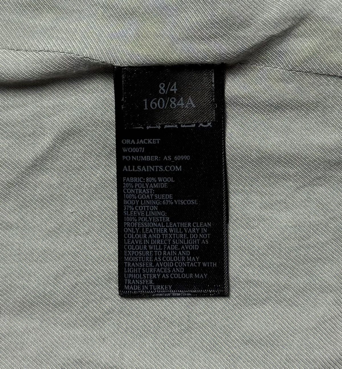 Allsaints AllSaints Ora Jacket Wool Cape Button Size S / US 4 / IT 40 - 10 Thumbnail