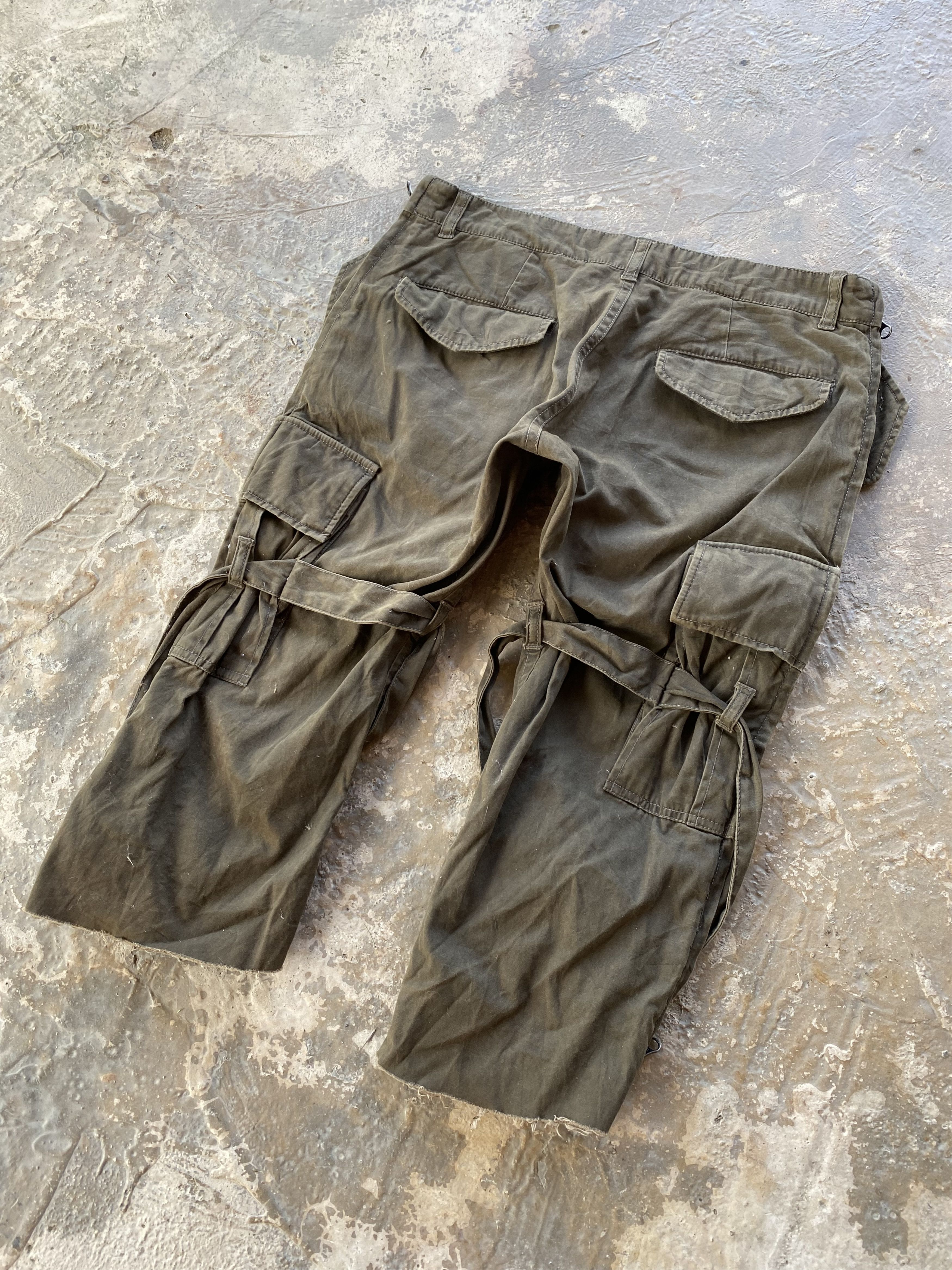 Japanese Brand × Seditionaries 👘HERITAGE STONE 3 QUARTER BONDAGE TACTICAL PANTS Size US 32 / EU 48 - 4 Thumbnail
