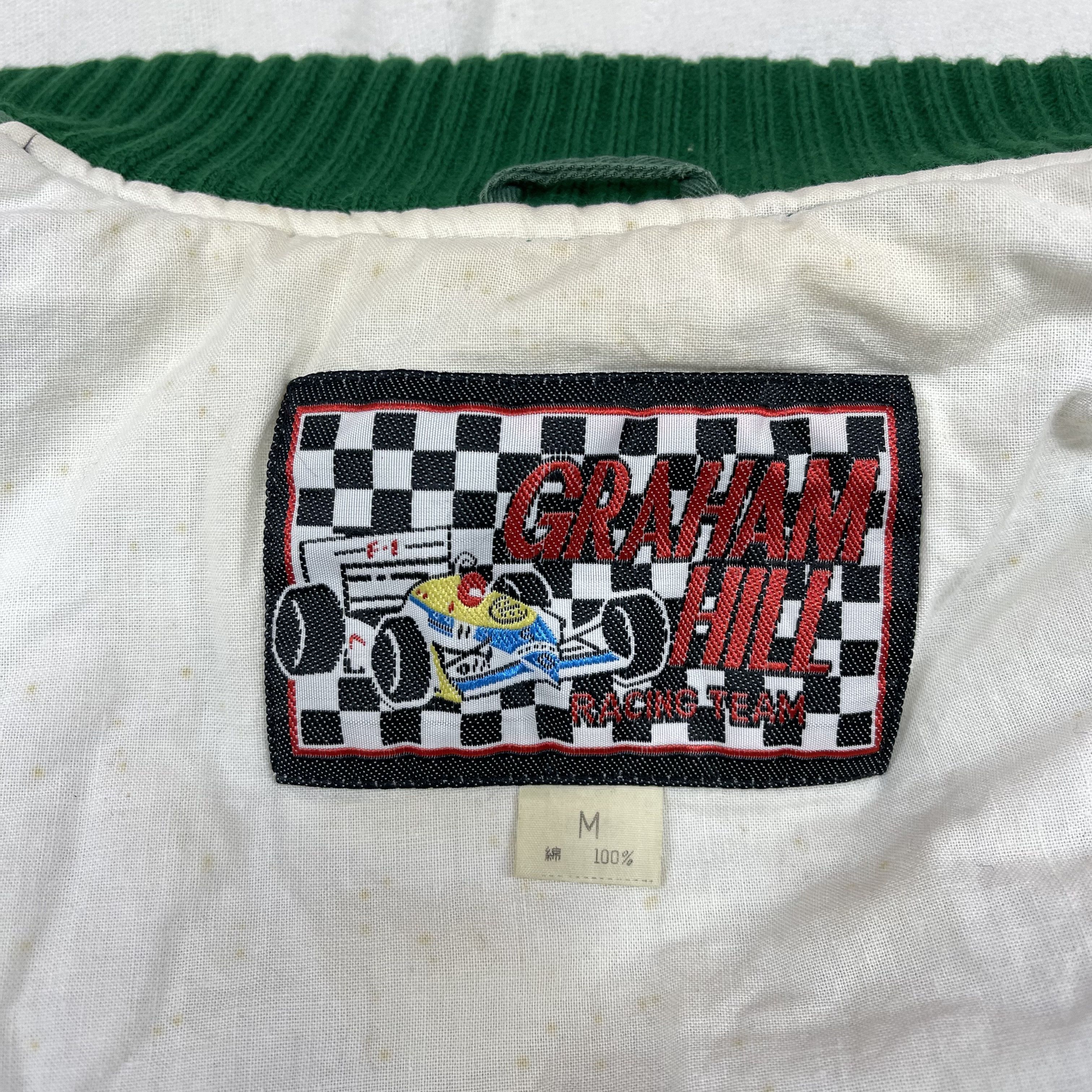Formula 1 Vintage F1 WORLD CHAMPION GRAHAM HILL Bomber Jacket #1186/AP Size US M / EU 48-50 / 2 - 10 Thumbnail