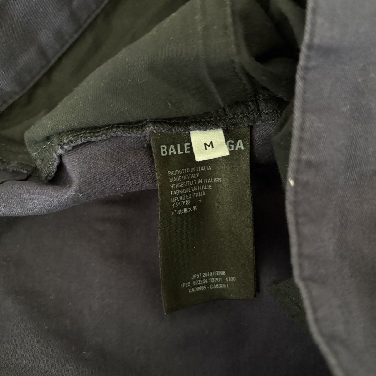 Balenciaga Balenciaga Oversized Navy Work Pants Size US 30 / EU 46 - 8 Thumbnail