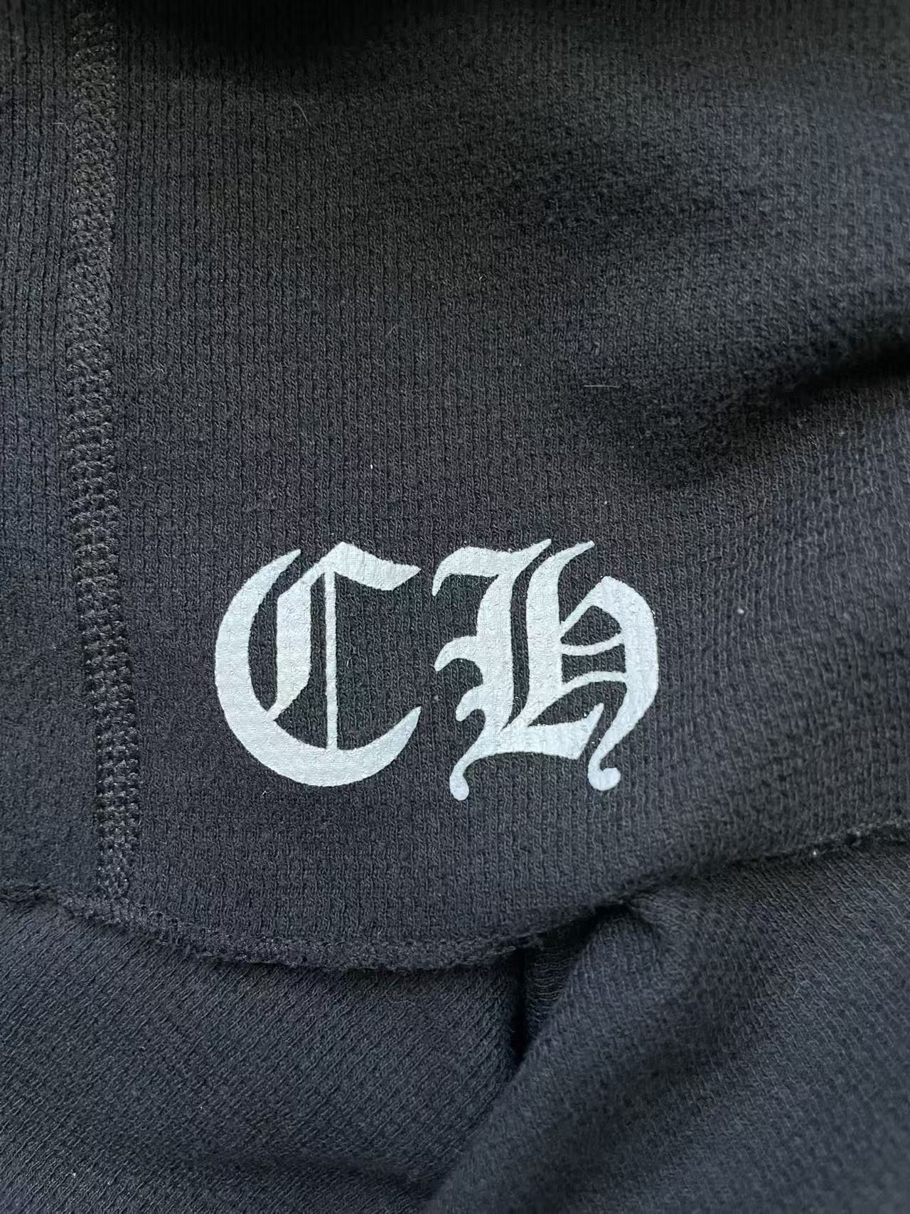Chrome Hearts Chrome Hearts Black Waffle Scroll Long Sleeve Tee Size US L / EU 52-54 / 3 - 3 Thumbnail