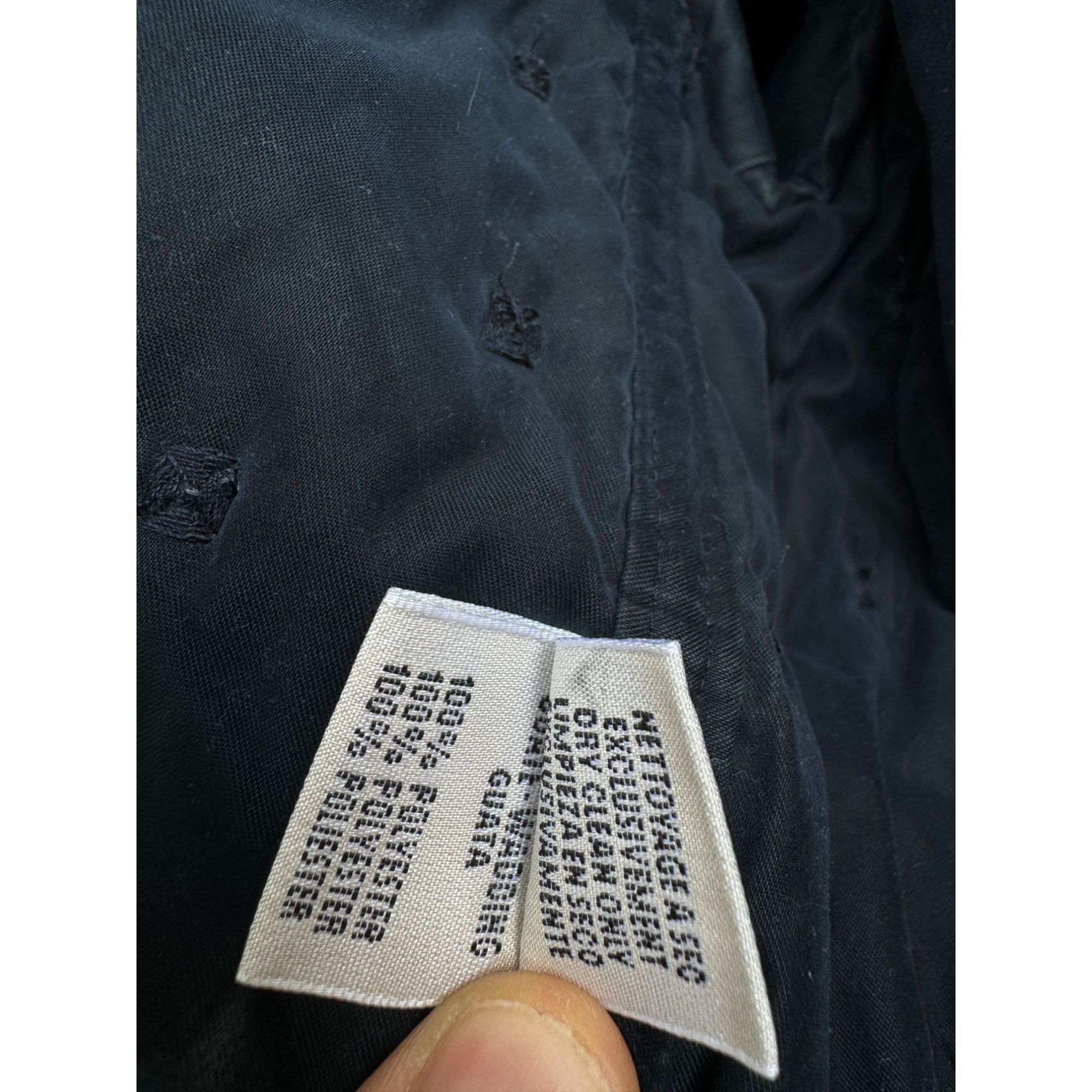 Hermes Hermes by Martin Margiela Navy Quilted Jacket Size 34 / XS Size XS / US 0-2 / IT 36-38 - 7 Thumbnail