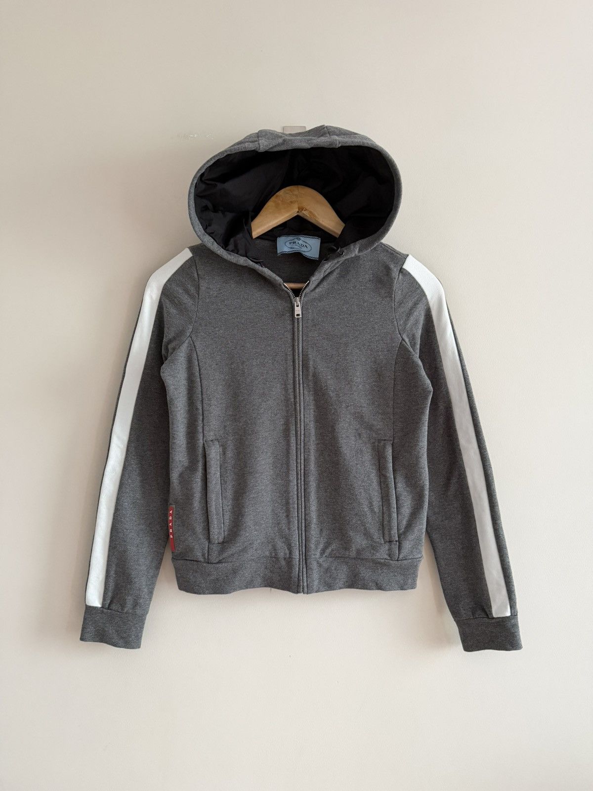 Prada Prada Sport Zip Hoodie Jacket Size S / US 4 / IT 40 - 1 Thumbnail