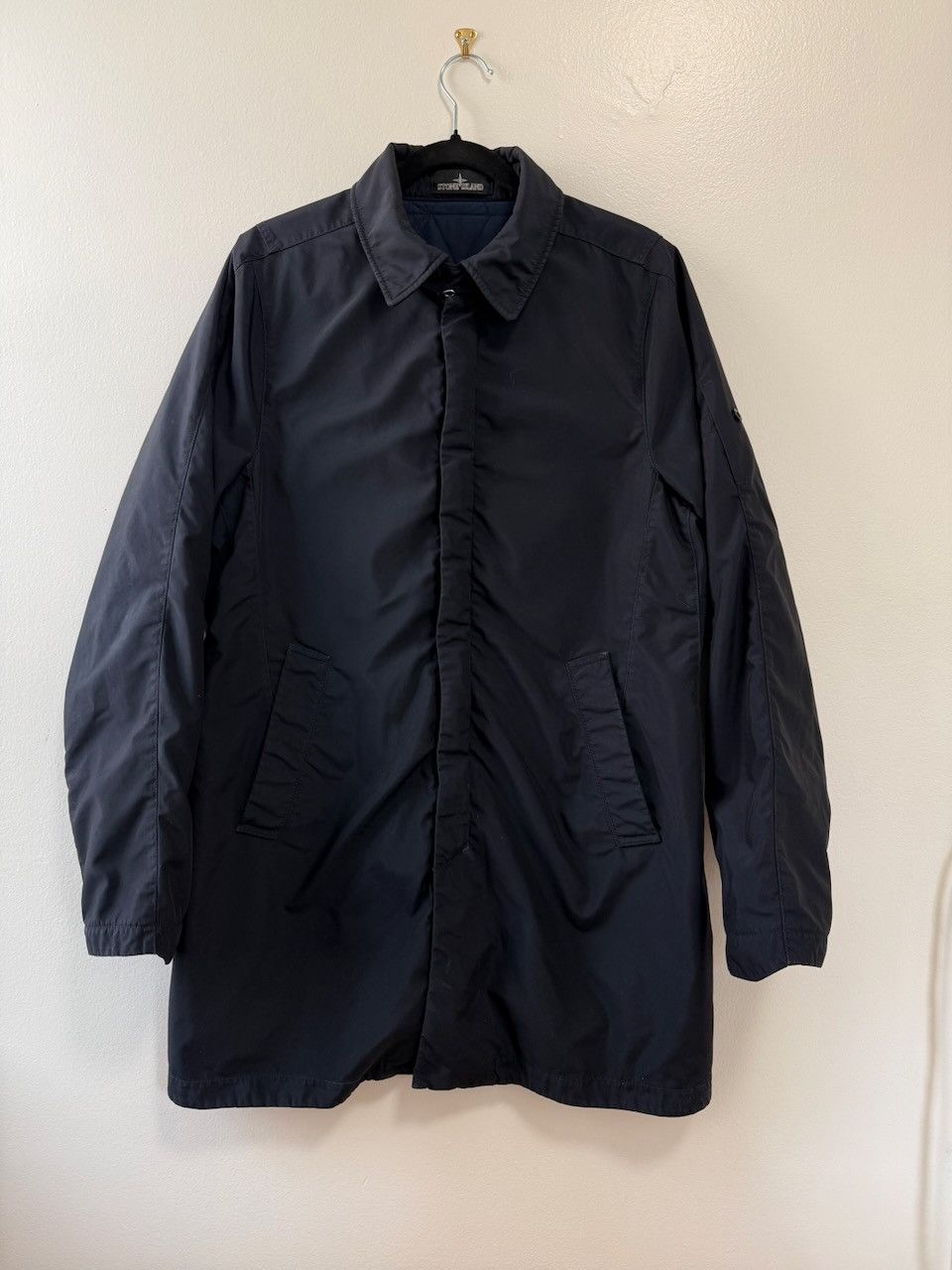 Stone Island Shadow Project Car Coat in Navy Shadow Project AW 15/16 Size US M / EU 48-50 / 2 - 1 Thumbnail