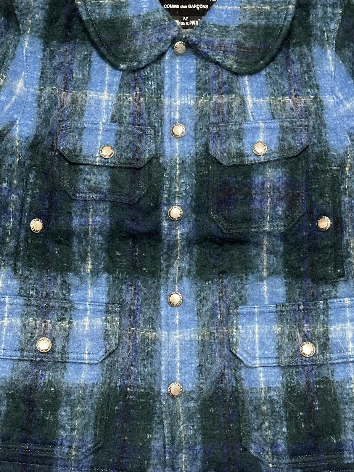 Junya Watanabe JUNYA WATANABE Fall Winter 2005 Checkered Windstopper Jacket Size M / US 6-8 / IT 42-44 - 3 Thumbnail