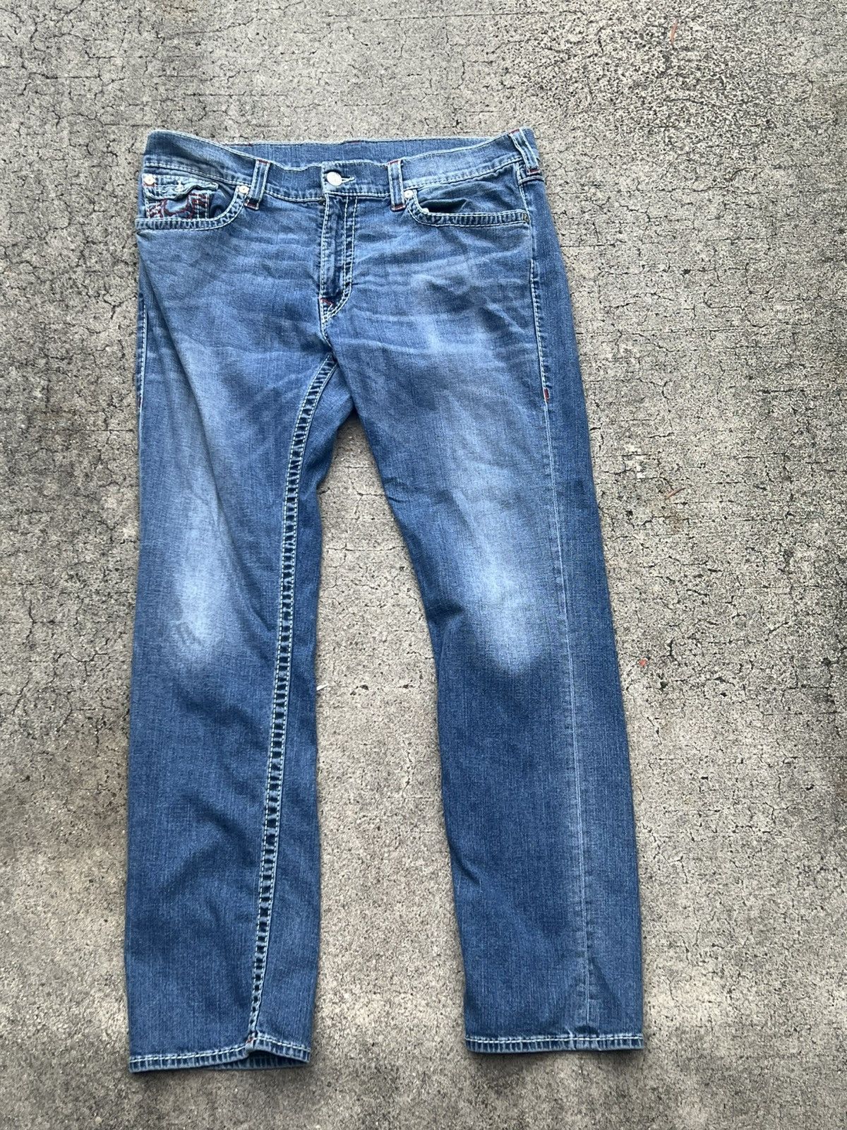 True Religion True Religion Skinny Jeans Size US 40 / EU 56 - 1 Thumbnail