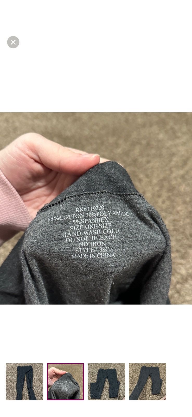 Other Leggings Size 26" / US 2 / IT 38 - 2 Thumbnail