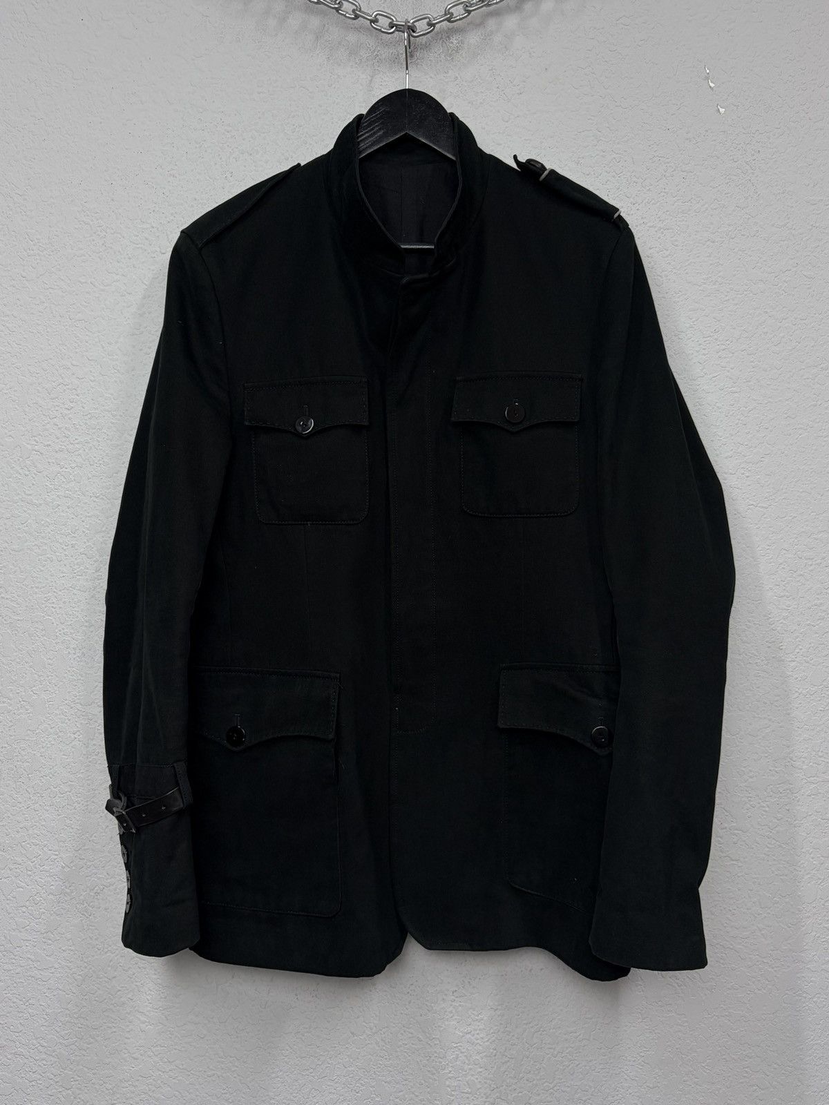 Andrew Mackenzie Andrew Mackenzie Napoleon Jacket Black Military Field Coat Size US M / EU 48-50 / 2 - 6 Thumbnail