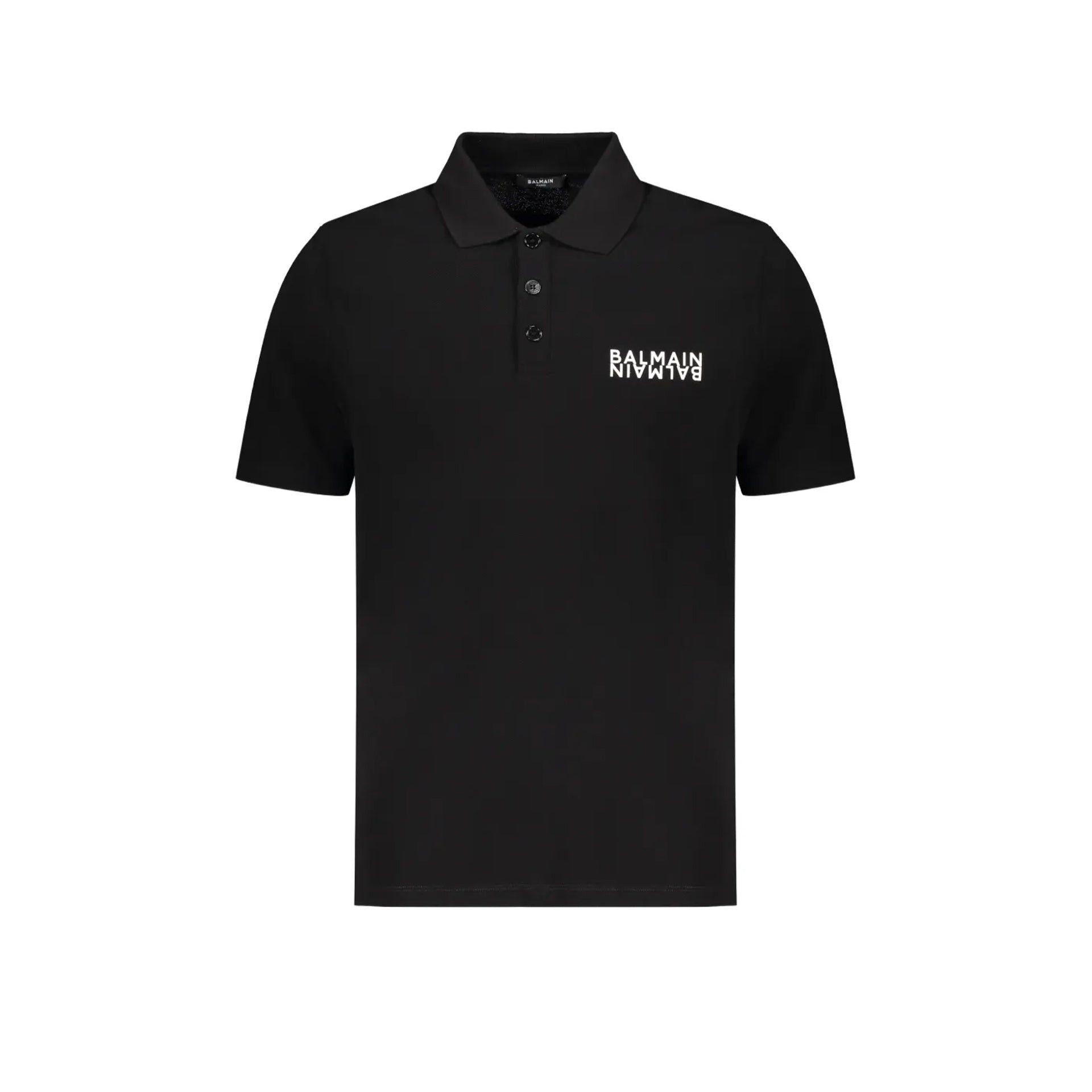 Balmain Balmain cotton polo shirt Size US M / EU 48-50 / 2 - 1 Thumbnail