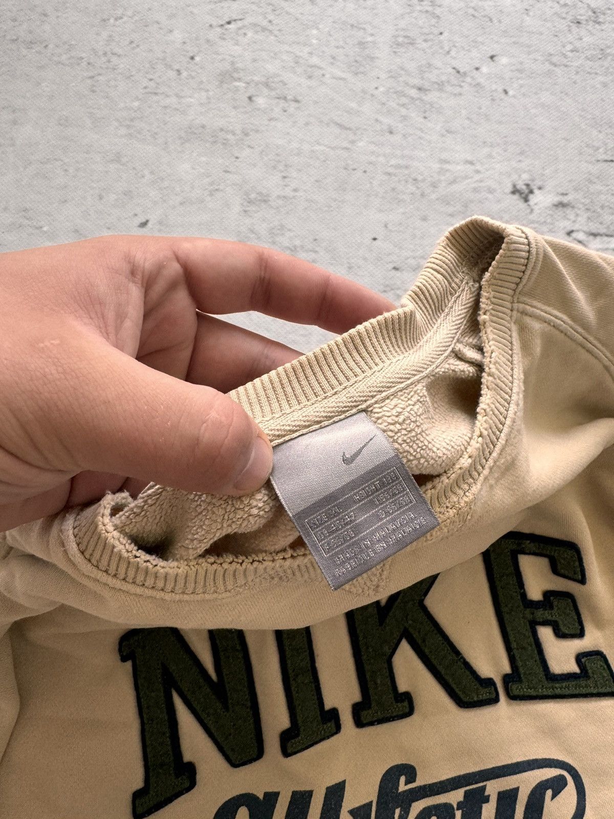 Nike × Vintage NIKE VINTAGE CENTER LOGO OVERSIZE BOXY SWEATSHIRT Size US XL / EU 56 / 4 - 9 Thumbnail
