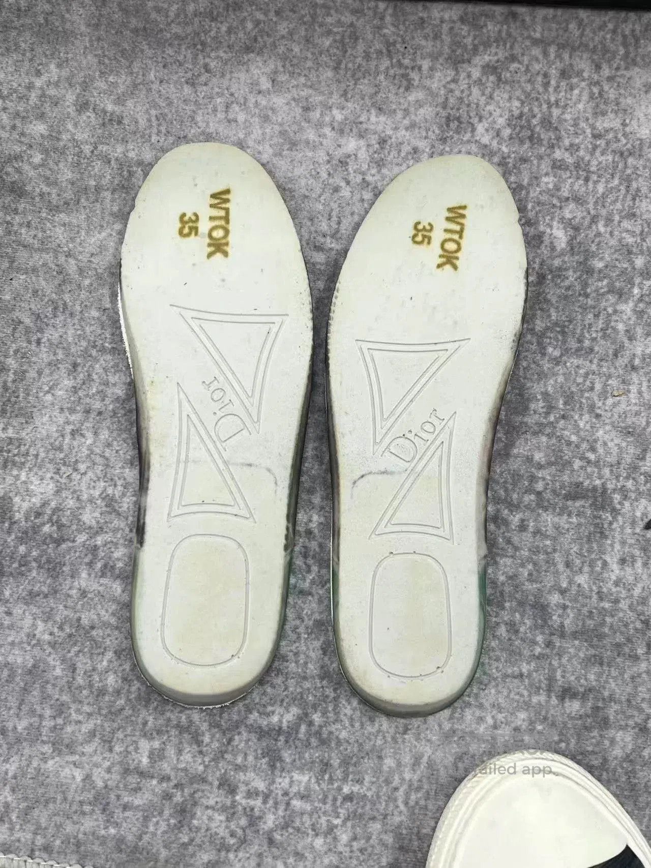 Dior Dior High-Top Sneakers. Size US 4.5 / IT 34.5 - 8 Thumbnail