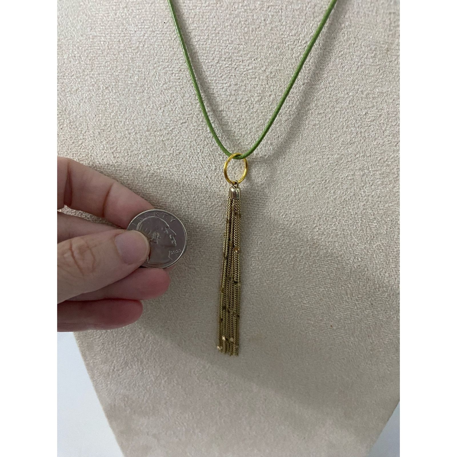 Handmade tassel necklace Size ONE SIZE - 2 Thumbnail