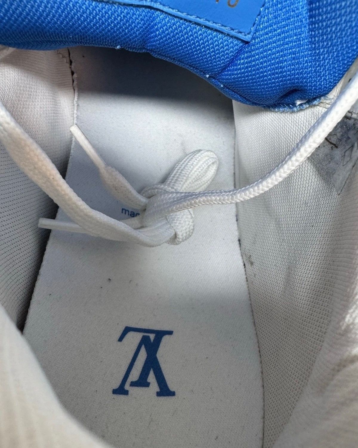 Louis Vuitton Size 10 - Louis Vuitton LV Trainer Azur Blue Virgil Abloh Size US 10 / EU 43 - 9 Thumbnail