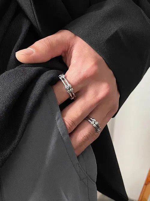 Jewelry Skeleton Bone Ring Size ONE SIZE - 6 Thumbnail