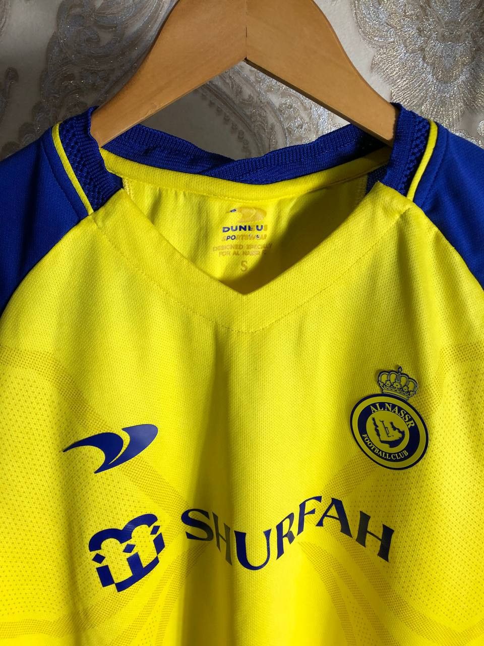Vintage Very Rare FC Al Nassr Arabia Retro Soccer Jersey Ronaldo 7 Size US S / EU 44-46 / 1 - 5 Thumbnail