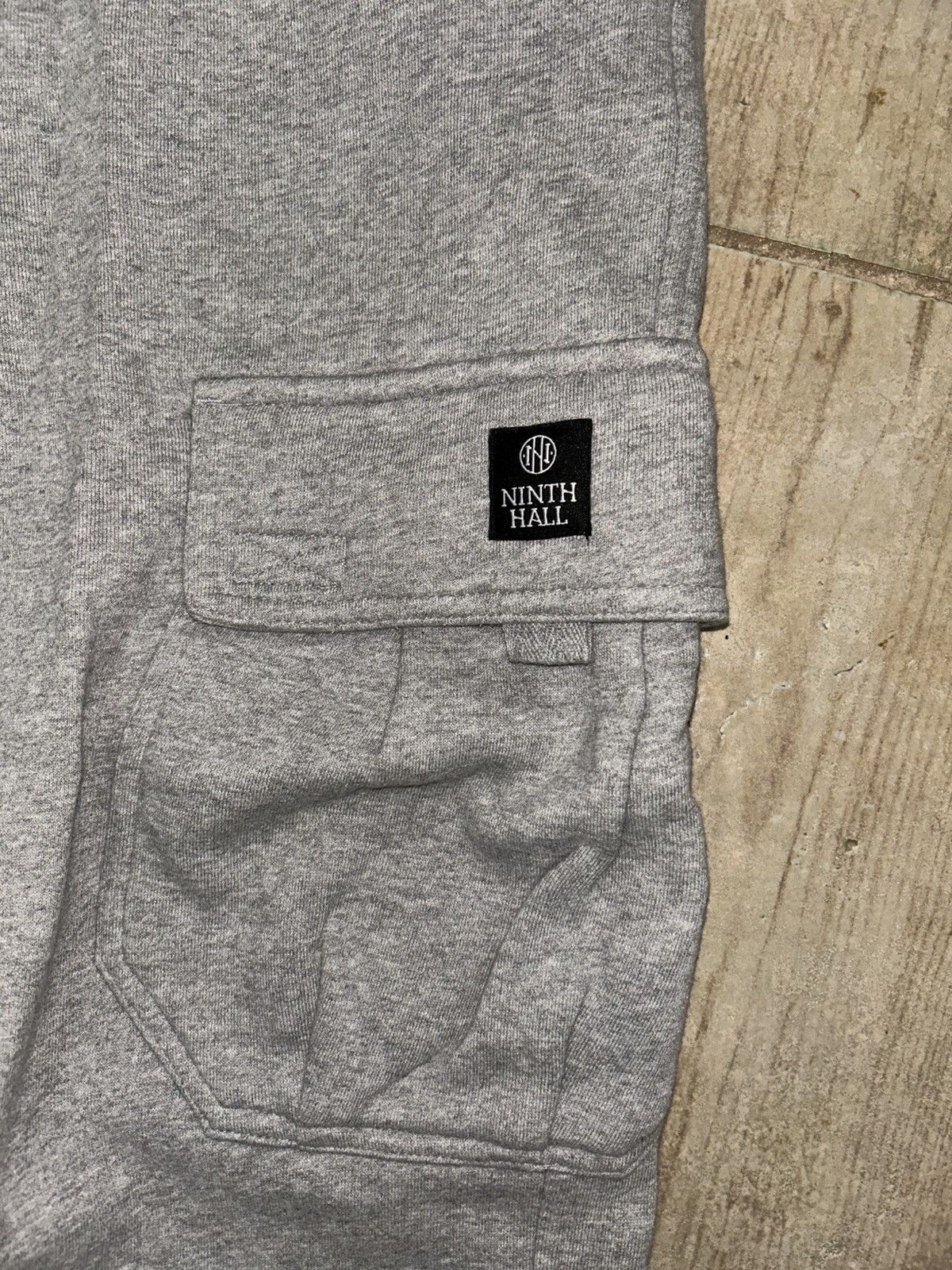 Ninth Hall Ninth Hall Grey Baggy-Fit Sweatpants Size US 31 - 3 Thumbnail