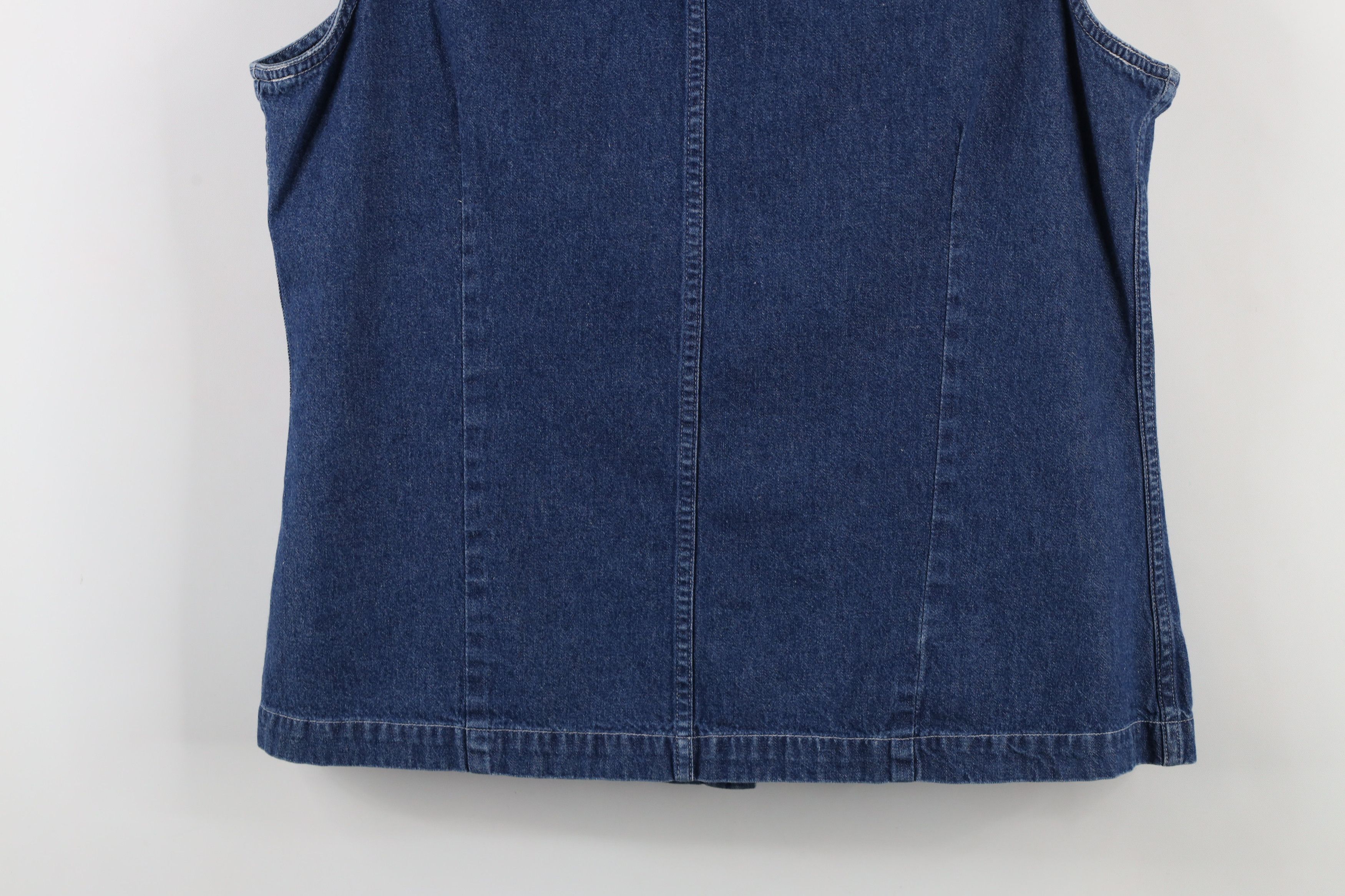 Disney × Vintage Vintage 90s Disney Winnie the Pooh Sleeveless Button Shirt Size L / US 10 / IT 46 - 13 Thumbnail
