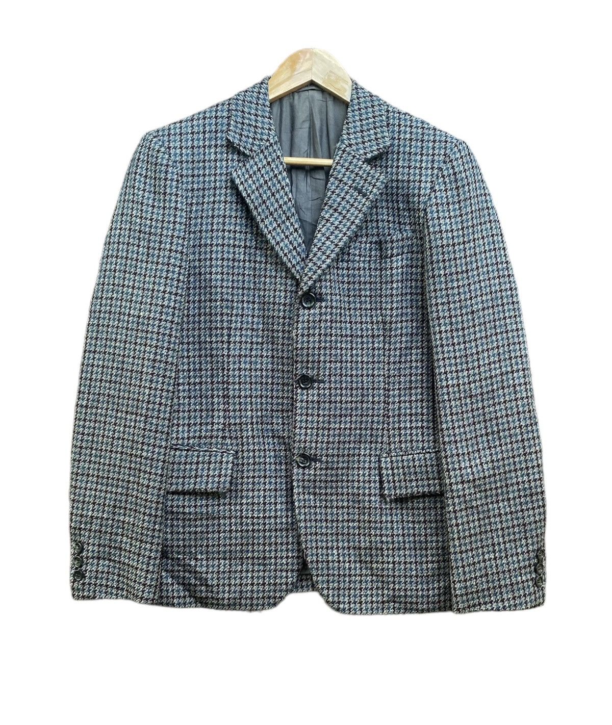 Vintage Cabane de Zucca wool Blazer Issey miyake inspired Blazers