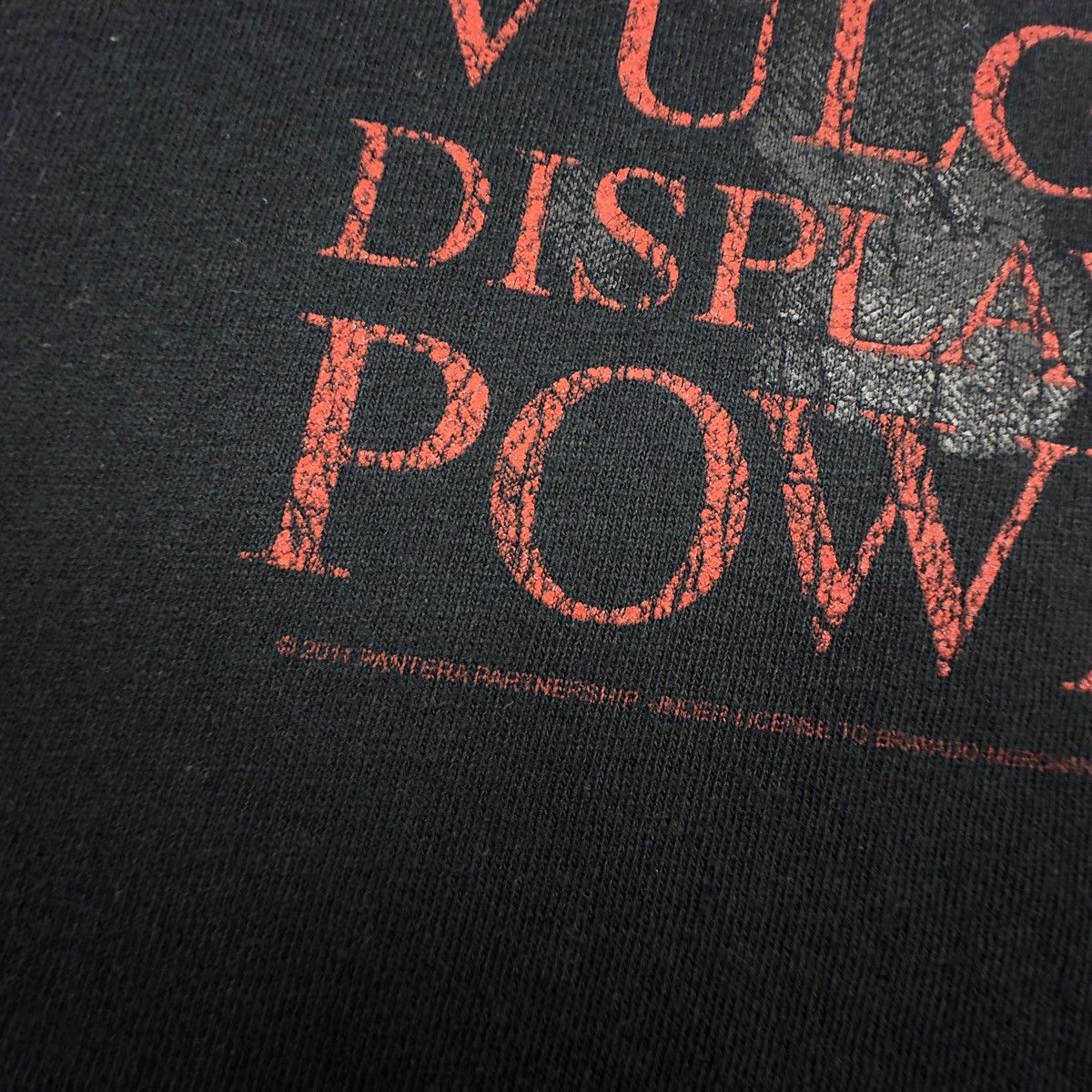 Gildan Rare Vintage 2000s PANTERA Vulgar Display Of Power T-Shirt Size US L / EU 52-54 / 3 - 4 Thumbnail