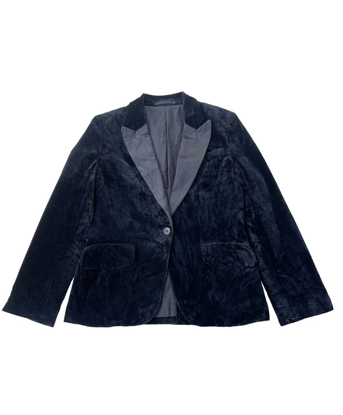 Margaret Howell Margaret Howell Women’s Velvet Blazer Jacket Single-Button Size S / US 4 / IT 40 - 1 Thumbnail