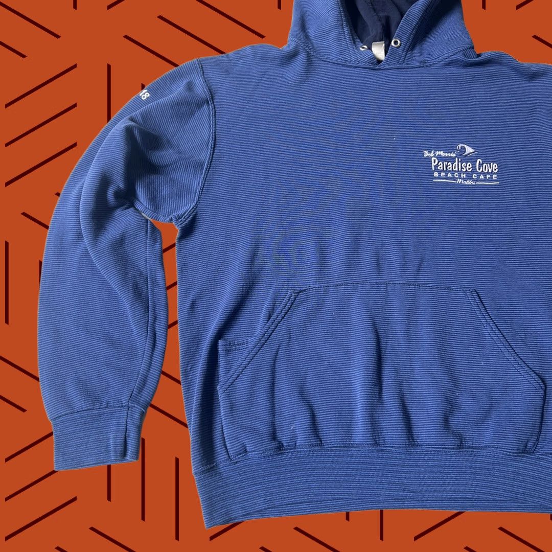 Fruit Of The Loom VINTAGE Bob Morris’s Paradise Cove Beach Cafe Malibu Crew 1998-2018 Hoodie Medium Vtg. Size US M / EU 48-50 / 2 - 1 Thumbnail