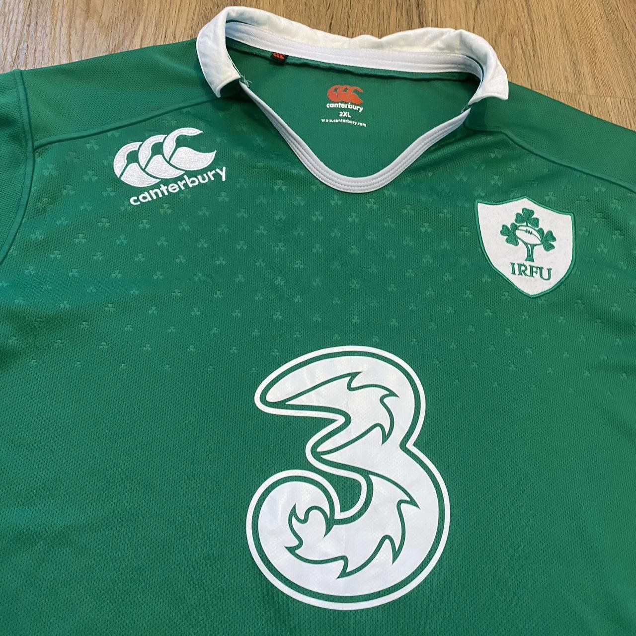 Canterbury of New Zealand Ireland Rugby Canterbury Shirt irish Size US XXL / EU 58 / 5 - 3 Thumbnail