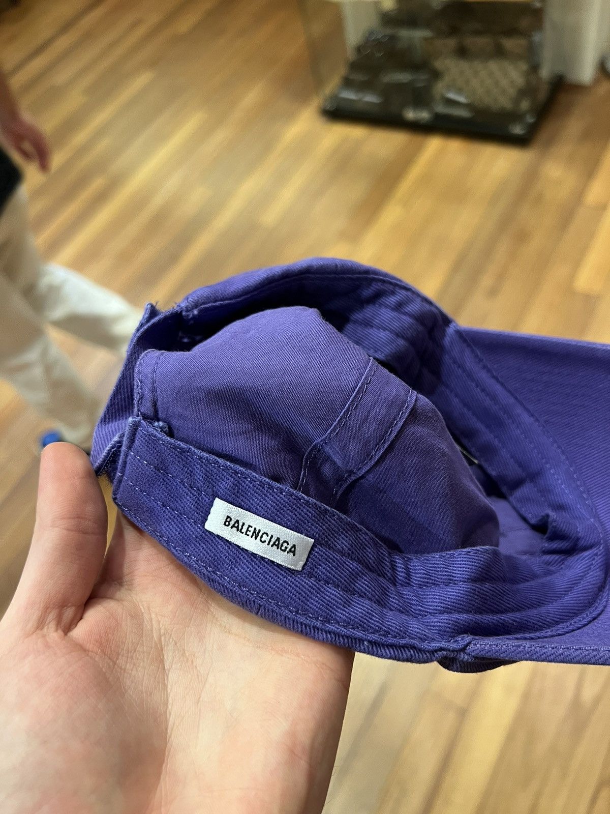 Balenciaga Balenciaga unity logo cap purple Size ONE SIZE - 5 Thumbnail