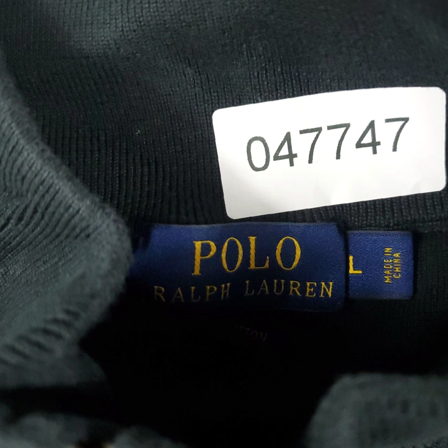 Ralph Lauren Ralph Lauren Mens Large Black Pony 1/4 Zip Casual Vest Sweater XL Size US L / EU 52-54 / 3 - 8 Thumbnail
