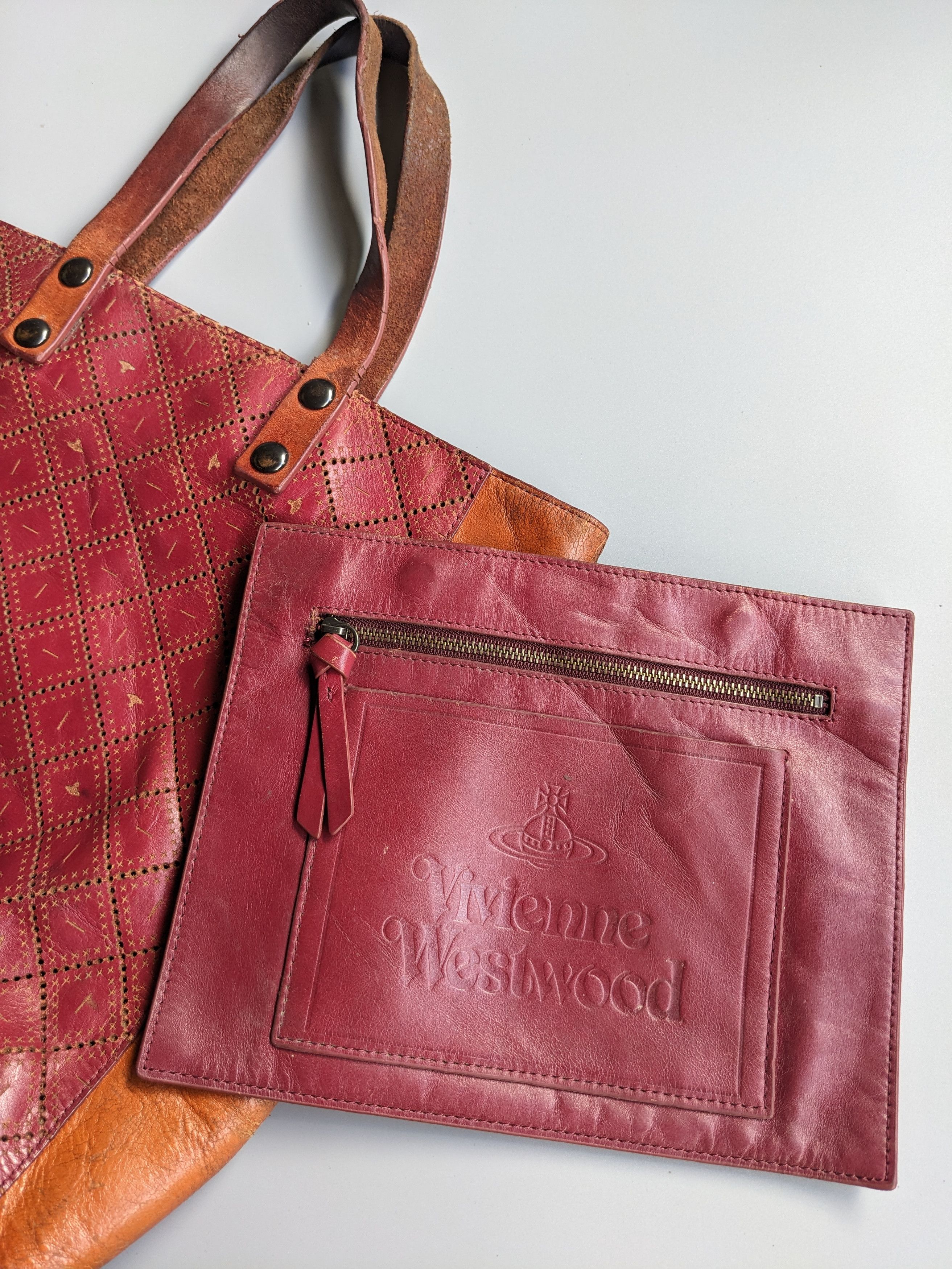 Vivienne Westwood Vintage Vivienne Westwood leather tote Size ONE SIZE - 7 Thumbnail