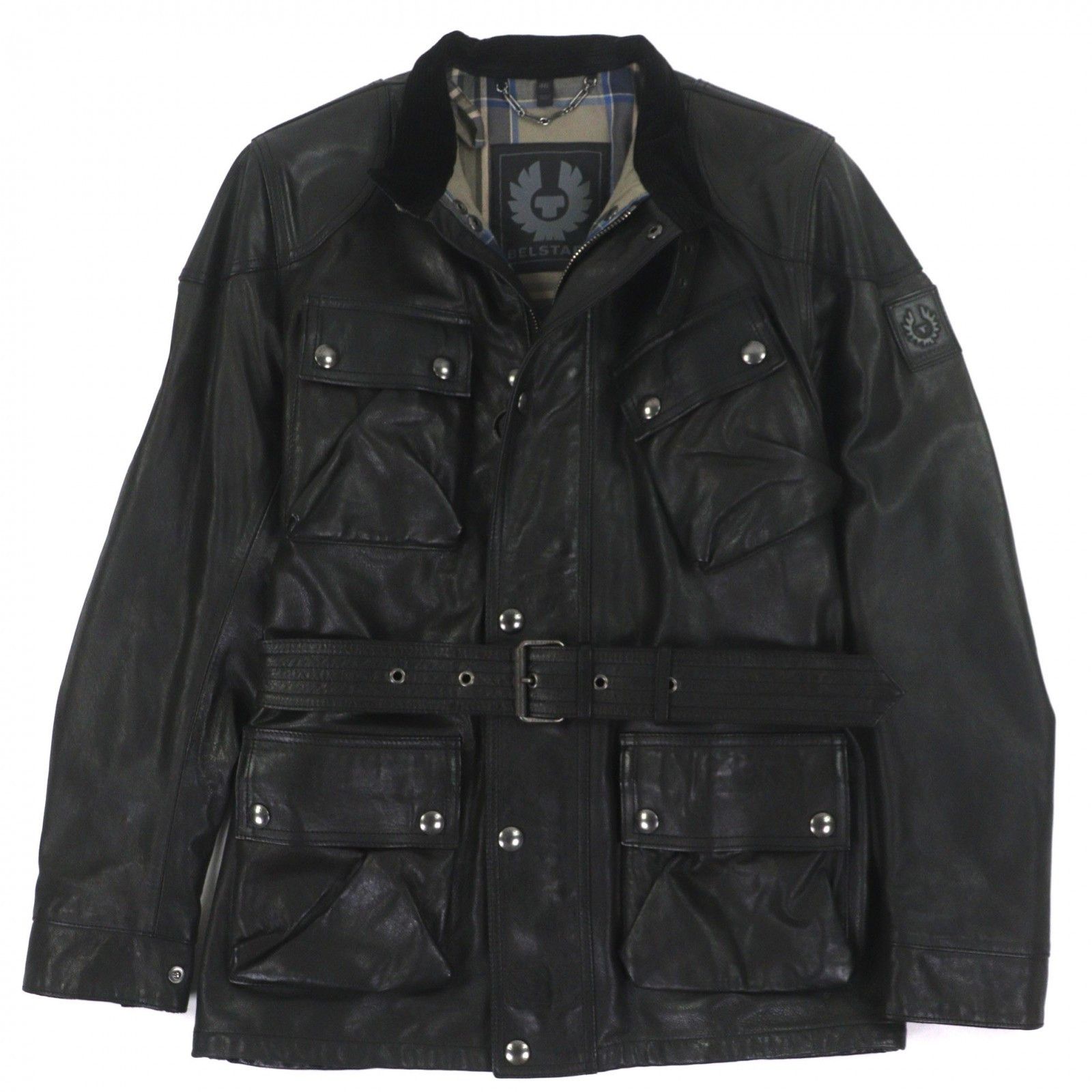 Other Other Belstaff Panther Leather Coat Leather Outerwear DUTY FREE for USA Size ONE SIZE - 1 Thumbnail