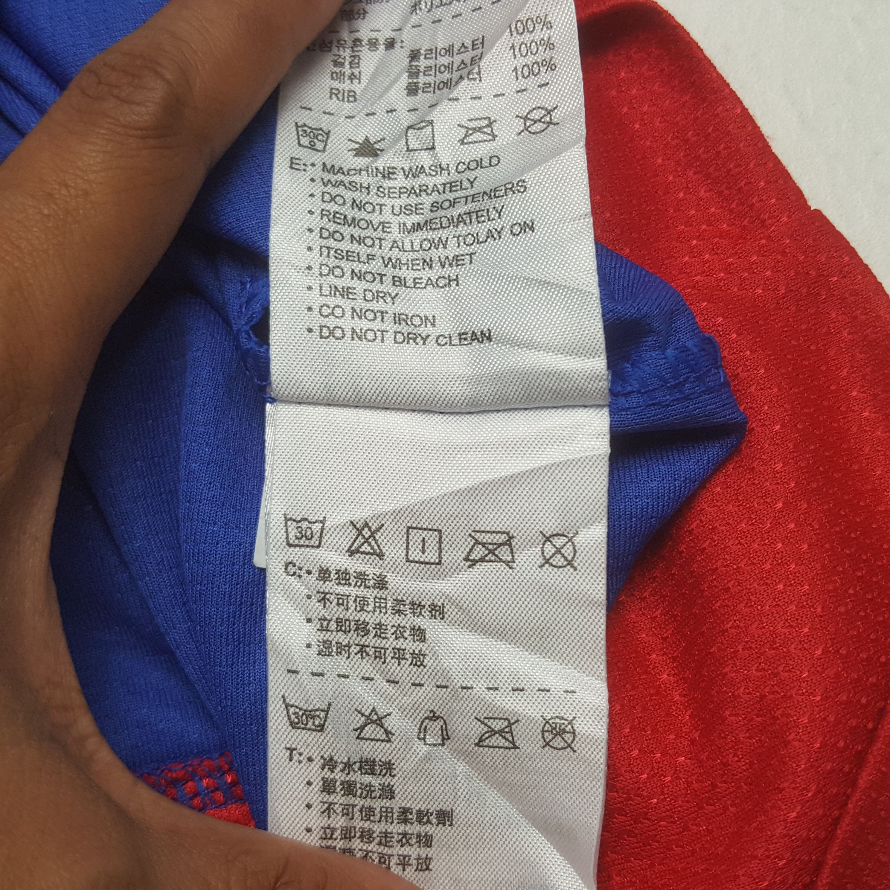 Nike Vintage NIKE Shenhua Football Club Jersey C312N61 Size US L / EU 52-54 / 3 - 7 Thumbnail
