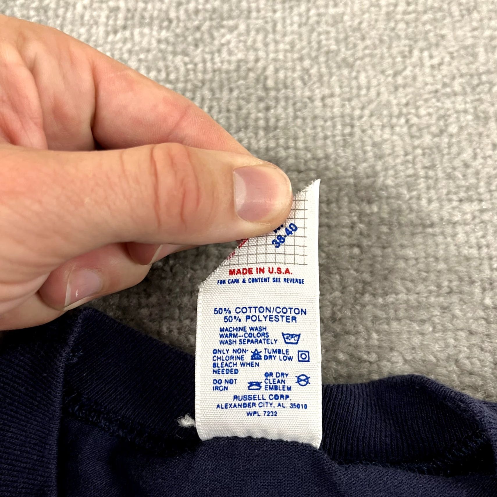 Jerzees VINTAGE Penn State Shirt Mens M 18 x 26 Blue Natty Lions Graphic 90s Jerzees Cotton Blend University College Sports Mens Size US M / EU 48-50 / 2 - 3 Thumbnail
