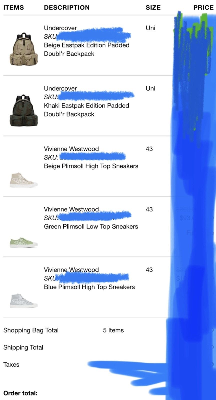 Eastpak × Undercover FINAL DROP Undercover x Eastpak Padded Doubl'r Backpack Size ONE SIZE - 12 Thumbnail