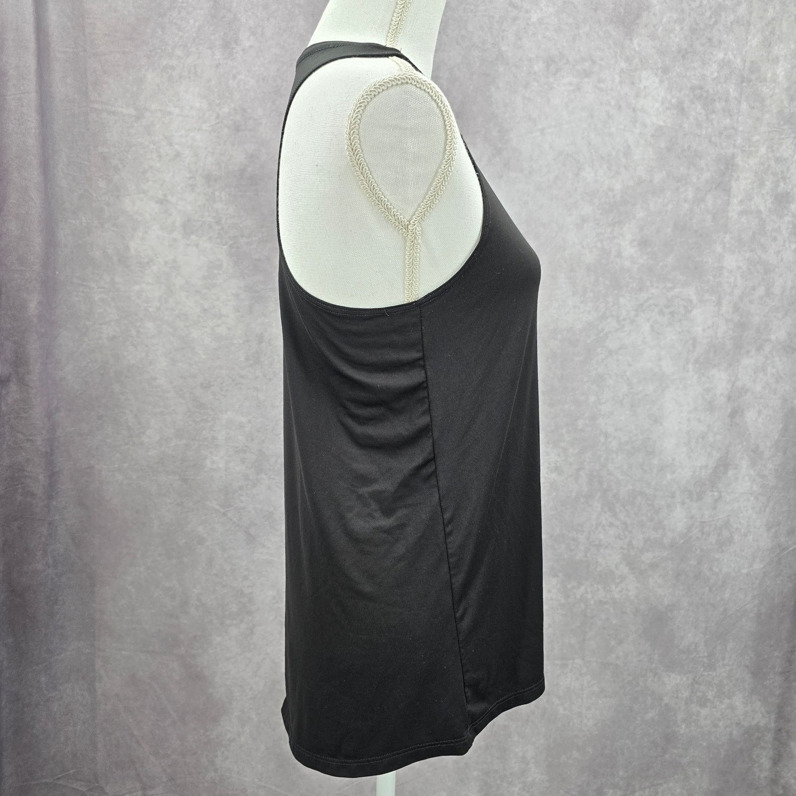 Athletic Works Athletic Works Black Activewear Racerback Tank Top Small Size S / US 4 / IT 40 - 3 Thumbnail