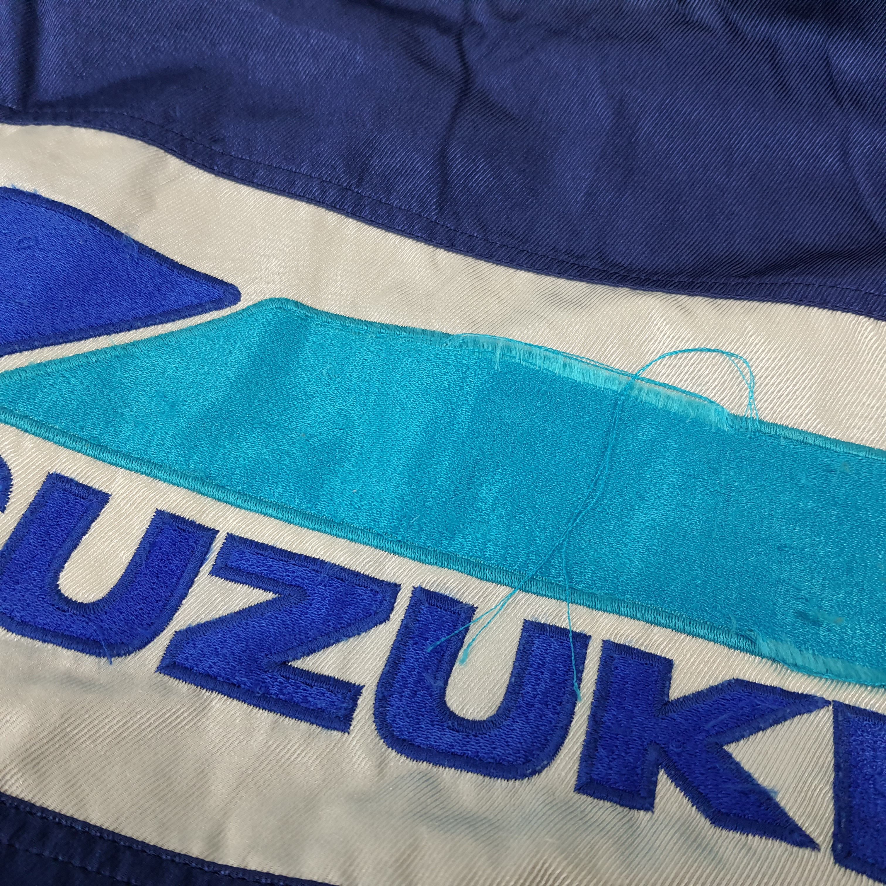 Japanese Brand Vintage 90s Team Suzuki Japan Reversible Jacket C269N10 Size US L / EU 52-54 / 3 - 3 Thumbnail