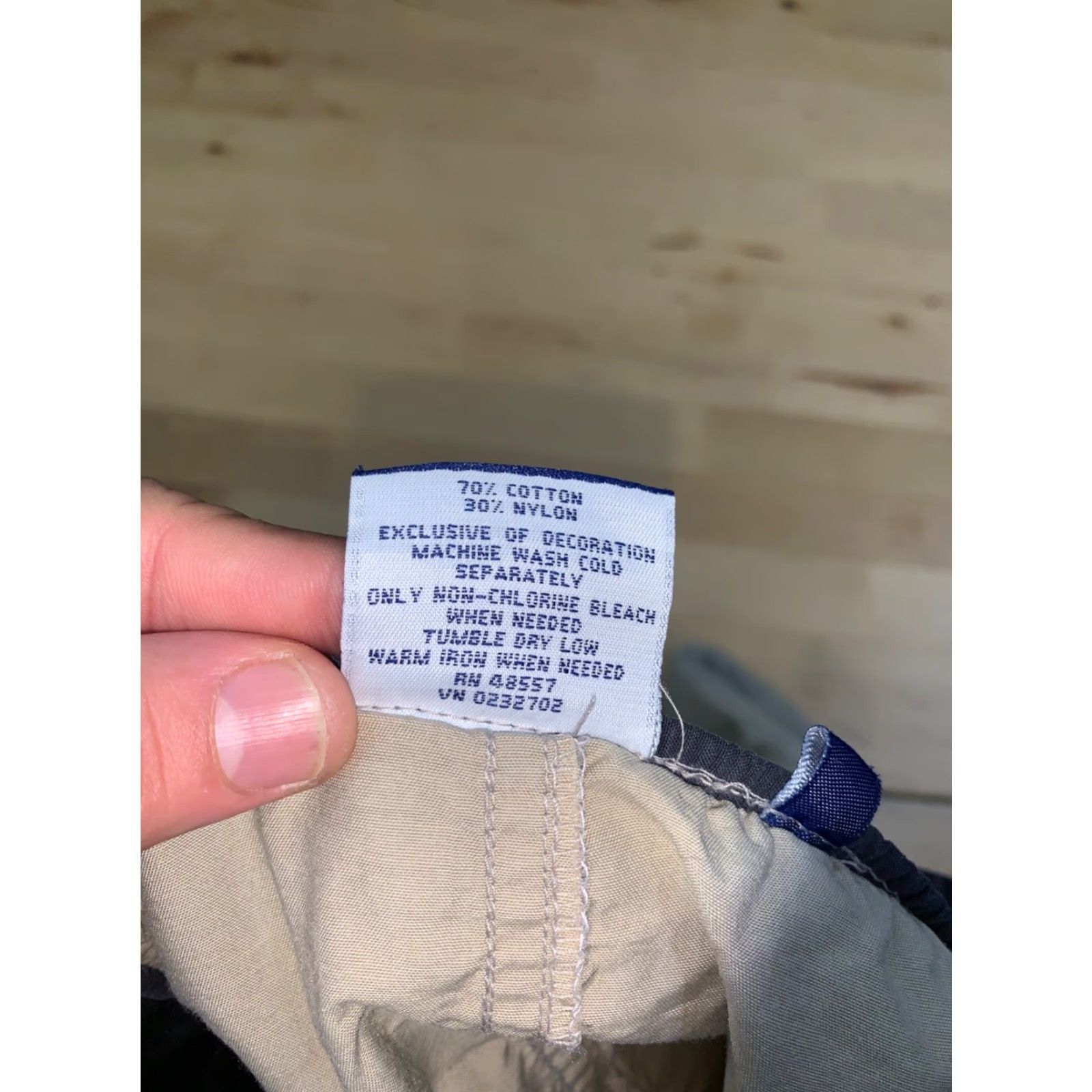 Sideout VINTAGE Sideout Shorts Mens Small beige Casual Pockets 90s Beach Sports Chino Summer Mens Size US 29 - 3 Thumbnail