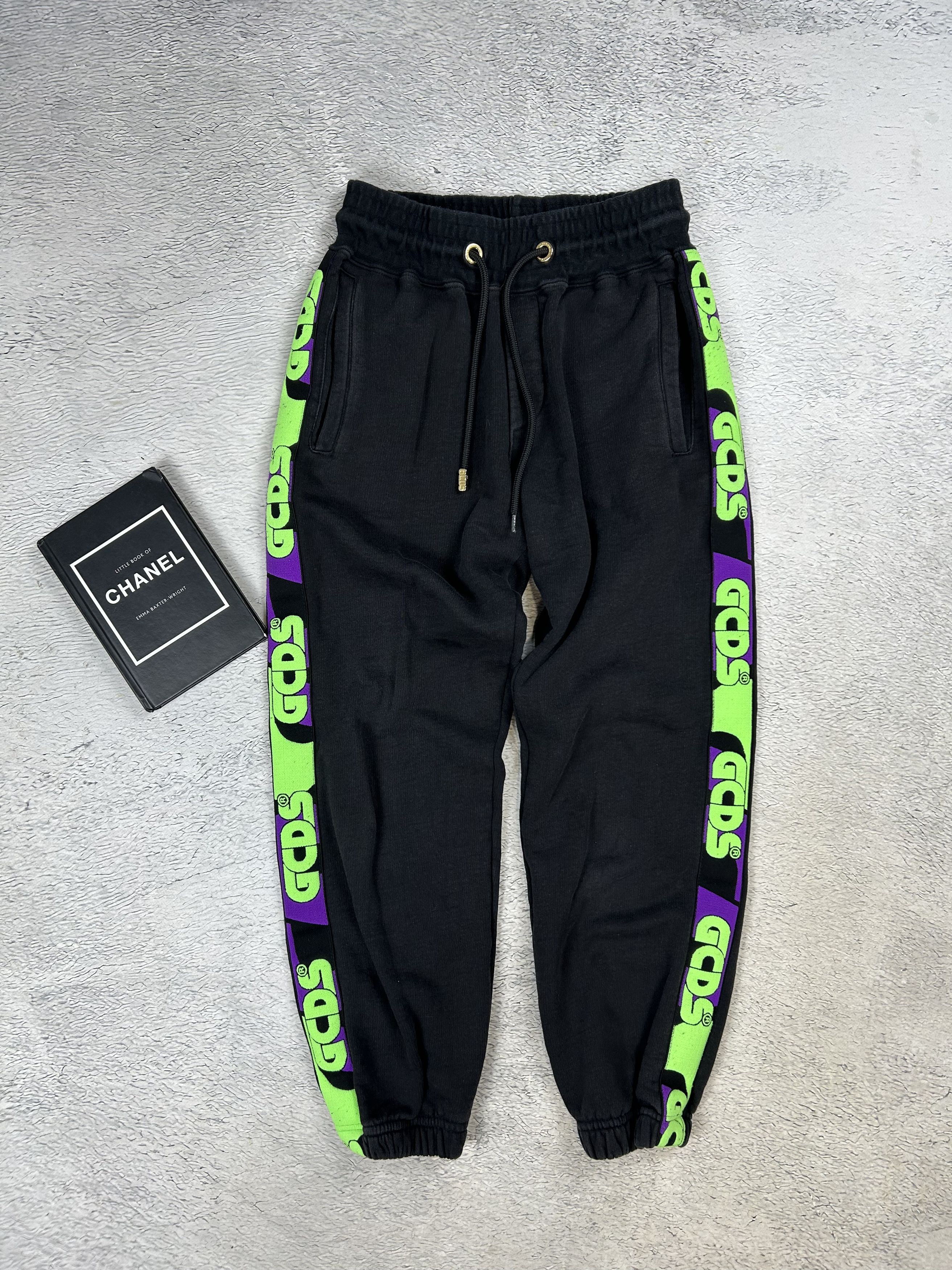 GCDS × Vintage GCDS sweatpants With stripes Drill Big Logo Size US 30 / EU 46 - 4 Thumbnail