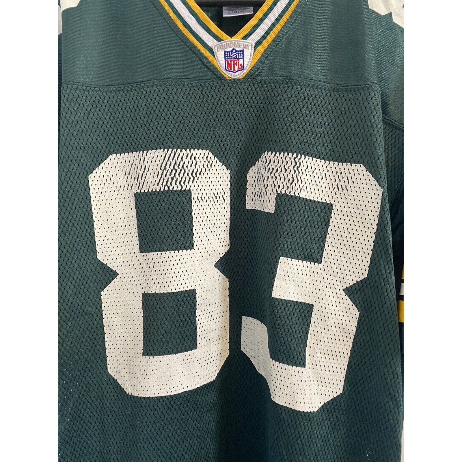Reebok Throwback Green Bay Packers Terry Glenn Jersey Size Large Size US L / EU 52-54 / 3 - 4 Thumbnail