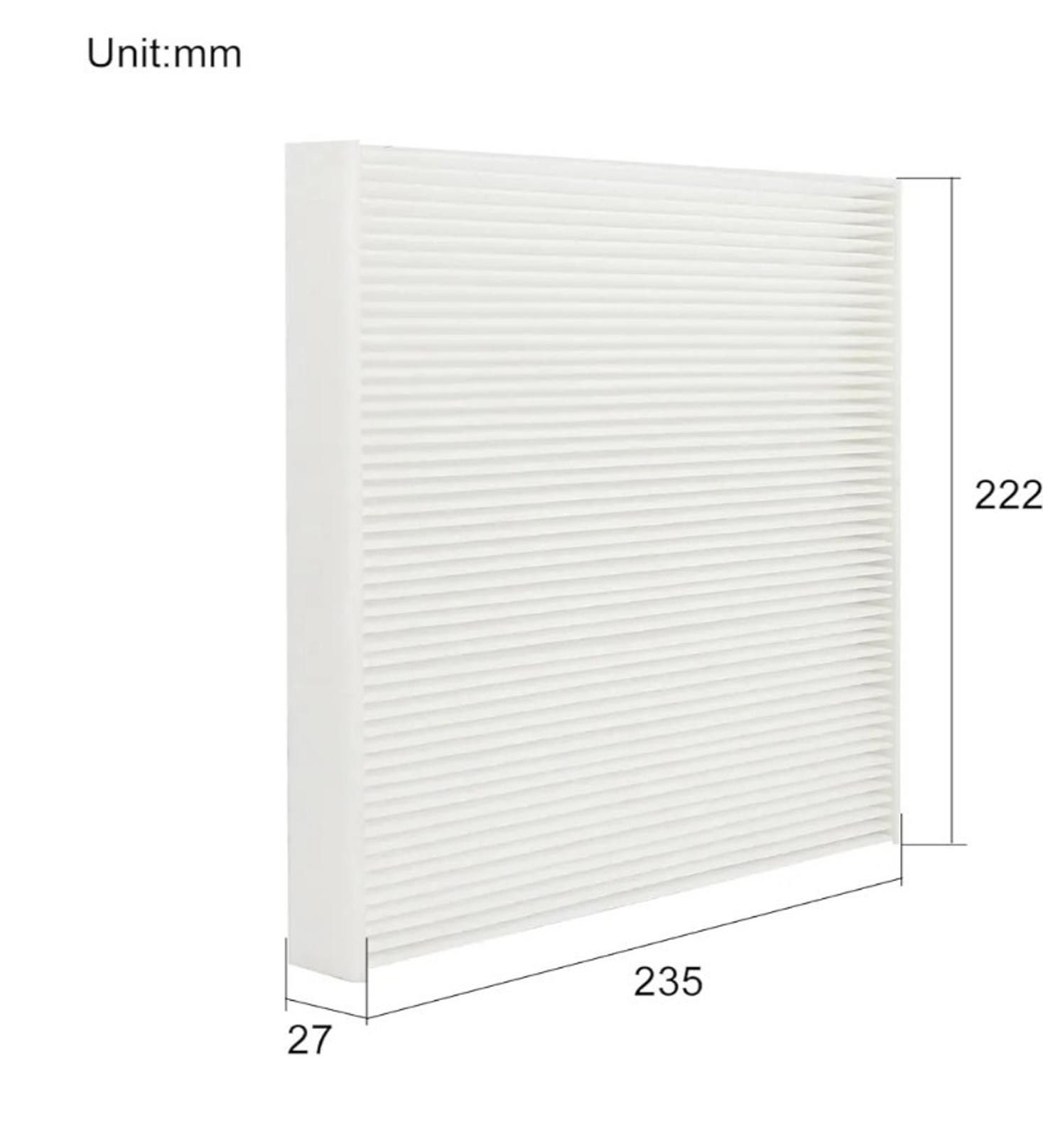 Peloton Cabin Air Filter For Honda Accord Civic CR-V Pilot Ridgeline Size ONE SIZE - 2 Thumbnail