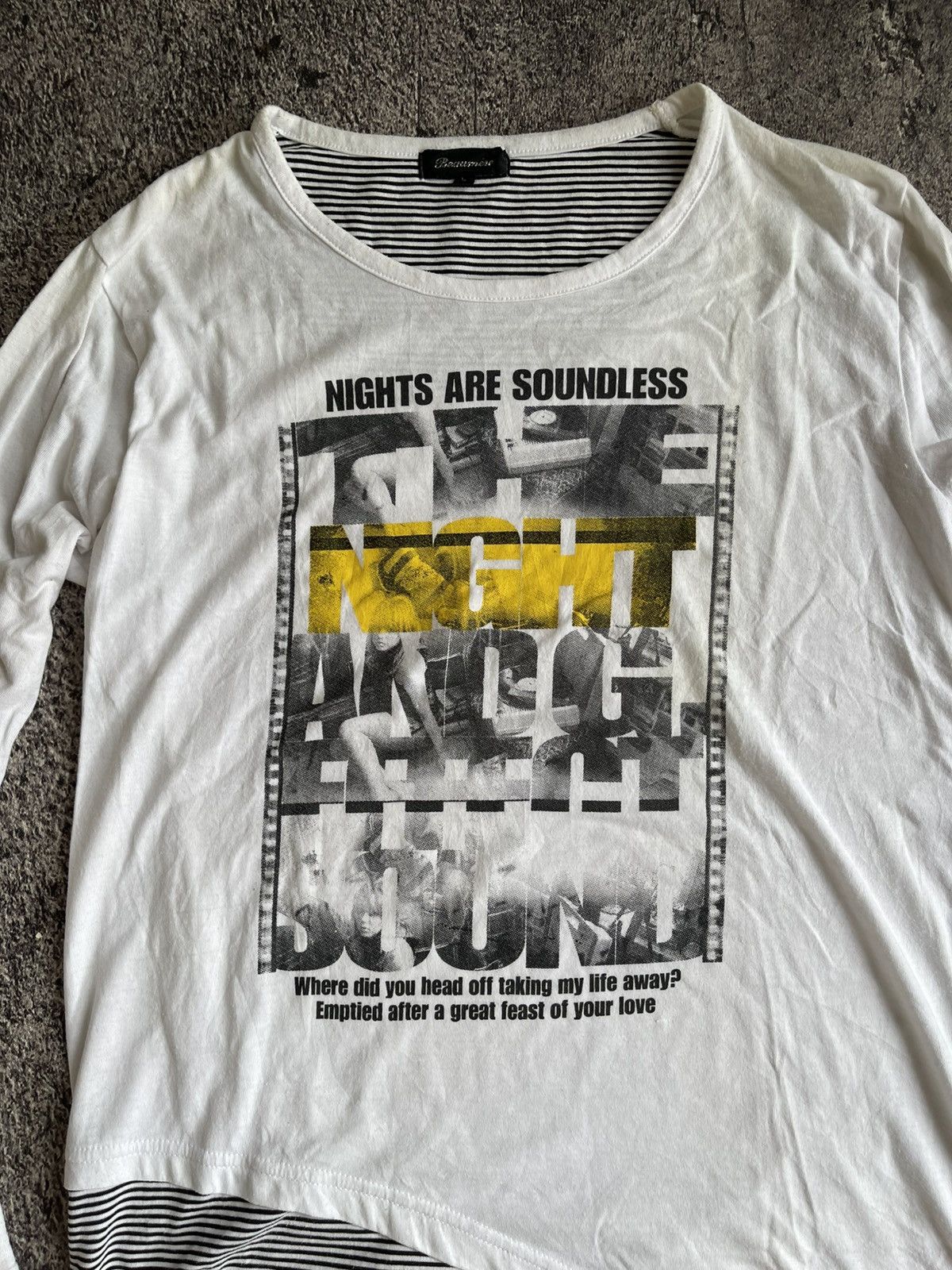 Japanese Brand Y2K Beaumere ifsixwasnine long sleeve Size US L / EU 52-54 / 3 - 4 Thumbnail