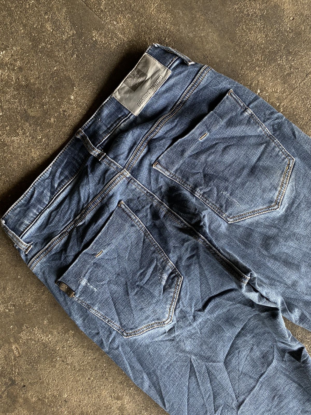 If Six Was Nine × Japanese Brand NIX DENIM PANTS Size US 28 / EU 44 - 4 Thumbnail