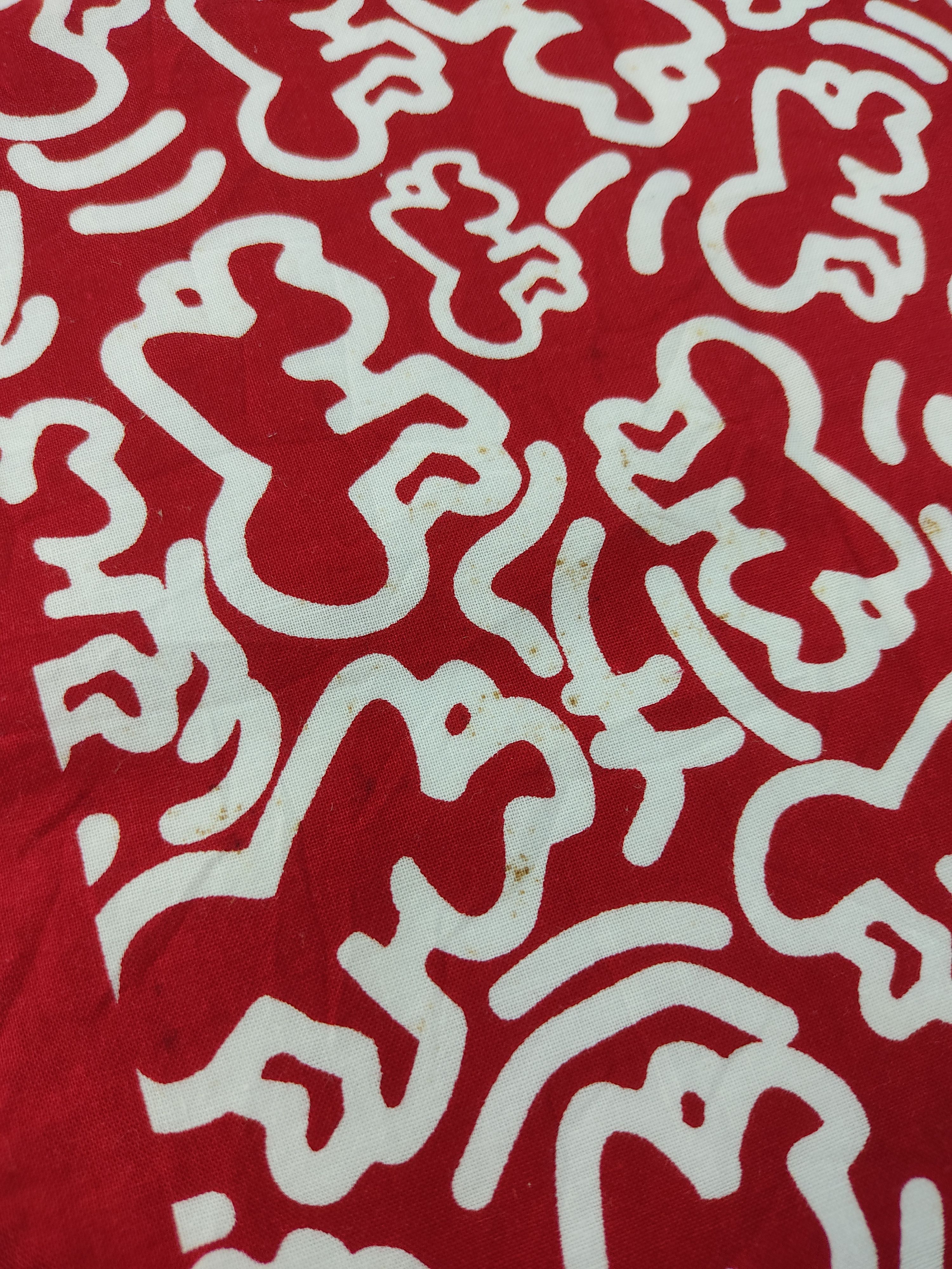 Keith Haring Vintage Keith Haring Bandana / Handkerchief Size ONE SIZE - 9 Thumbnail