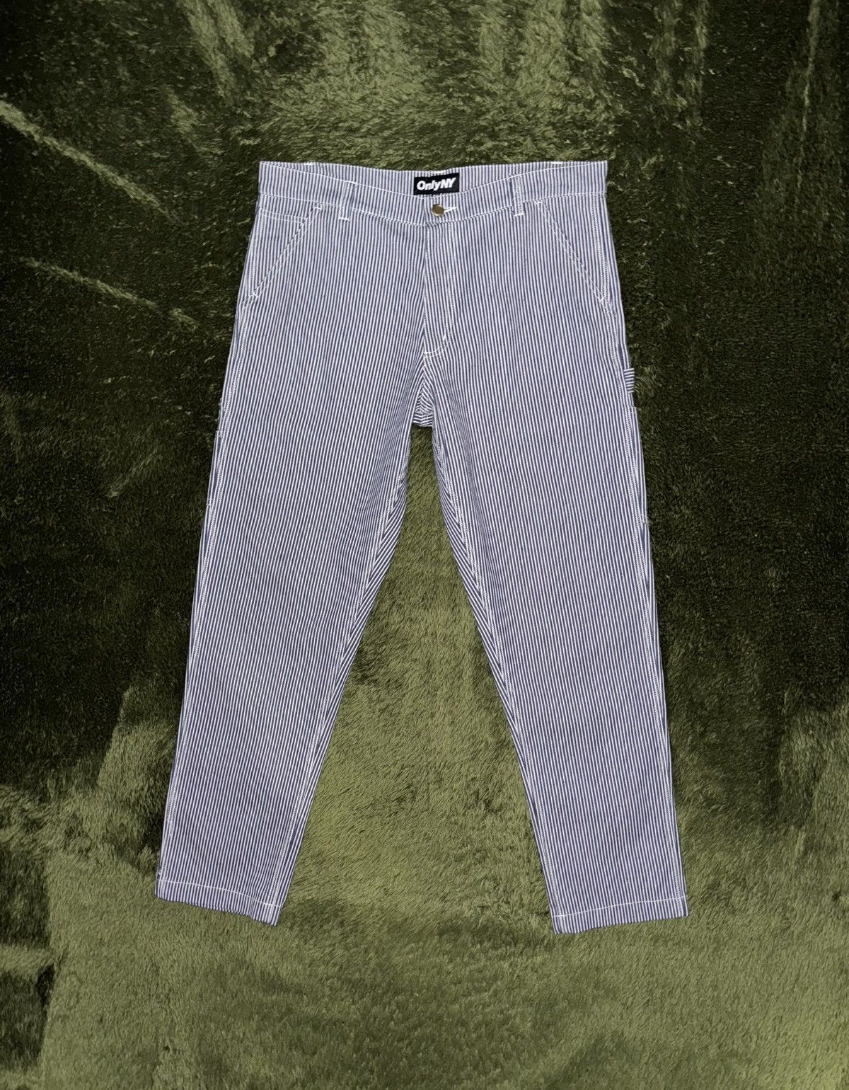 Only NY [34] ONLY NY Hickory Stripe Carpenter Pants Size US 34 / EU 50 - 1 Thumbnail
