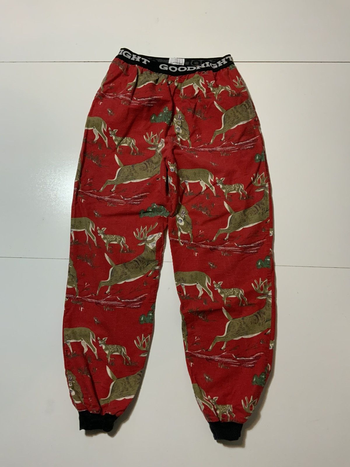 Vintage Charles Goodnight Deer Hunting Jogger Pajama Pants