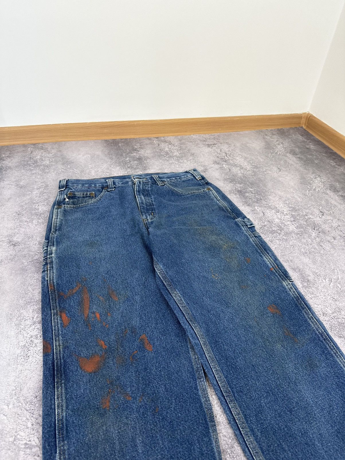 Carhartt Vintage Carhartt Carpenter Cargo USA Work Opium Jeans Pants Size US 32 / EU 48 - 9 Thumbnail