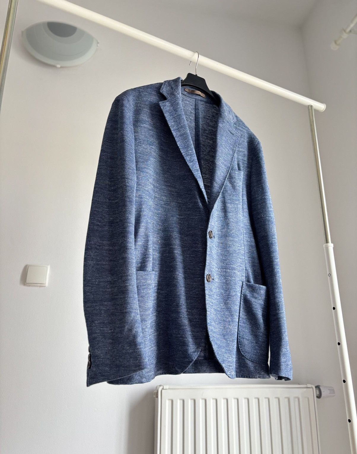 Eleventy Eleventy Linen Blend Blazer Size 44R - 4 Thumbnail