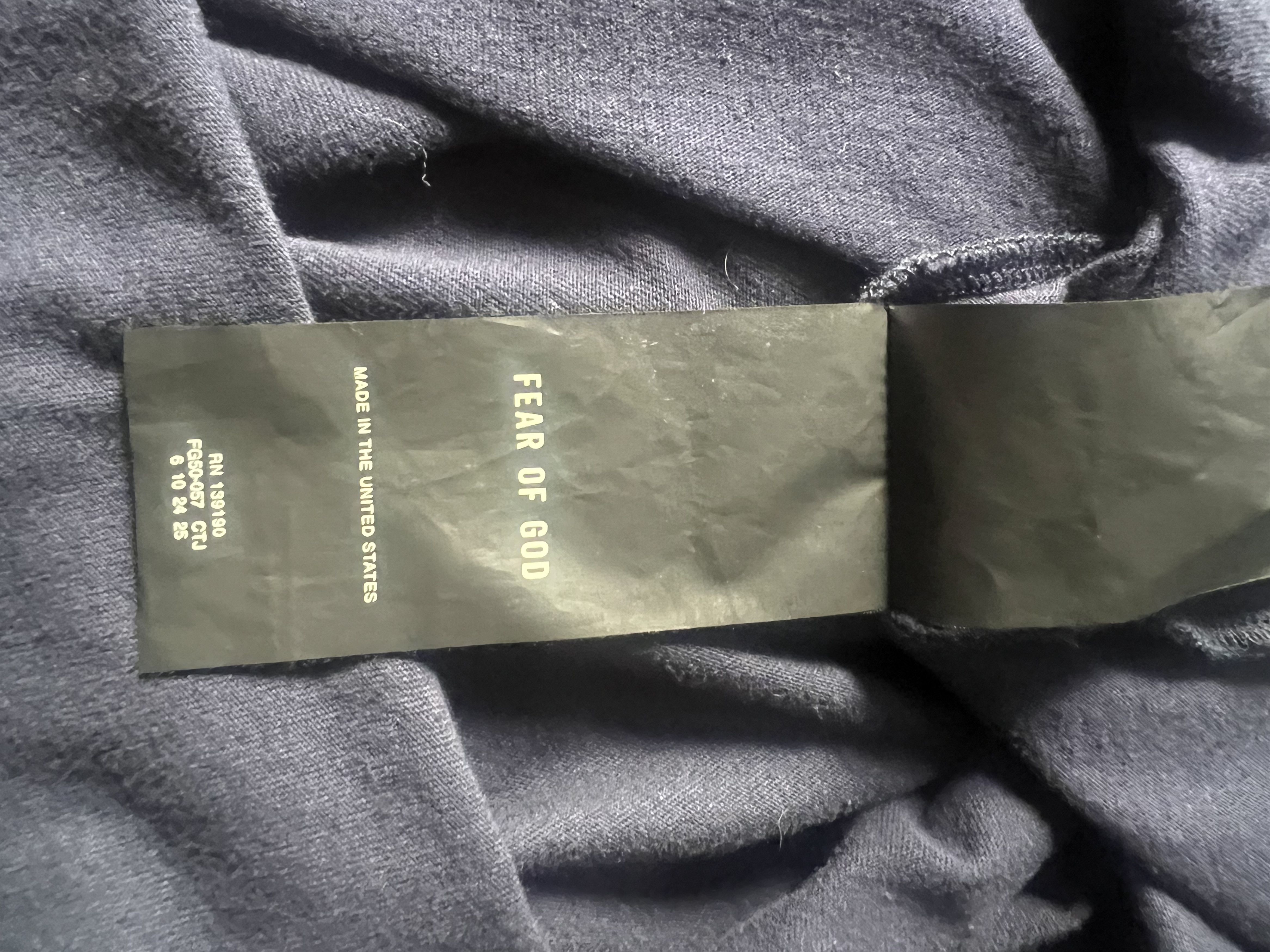 Fear of God Fear of God Cut Neck Tee Size US XS / EU 42 / 0 - 4 Thumbnail