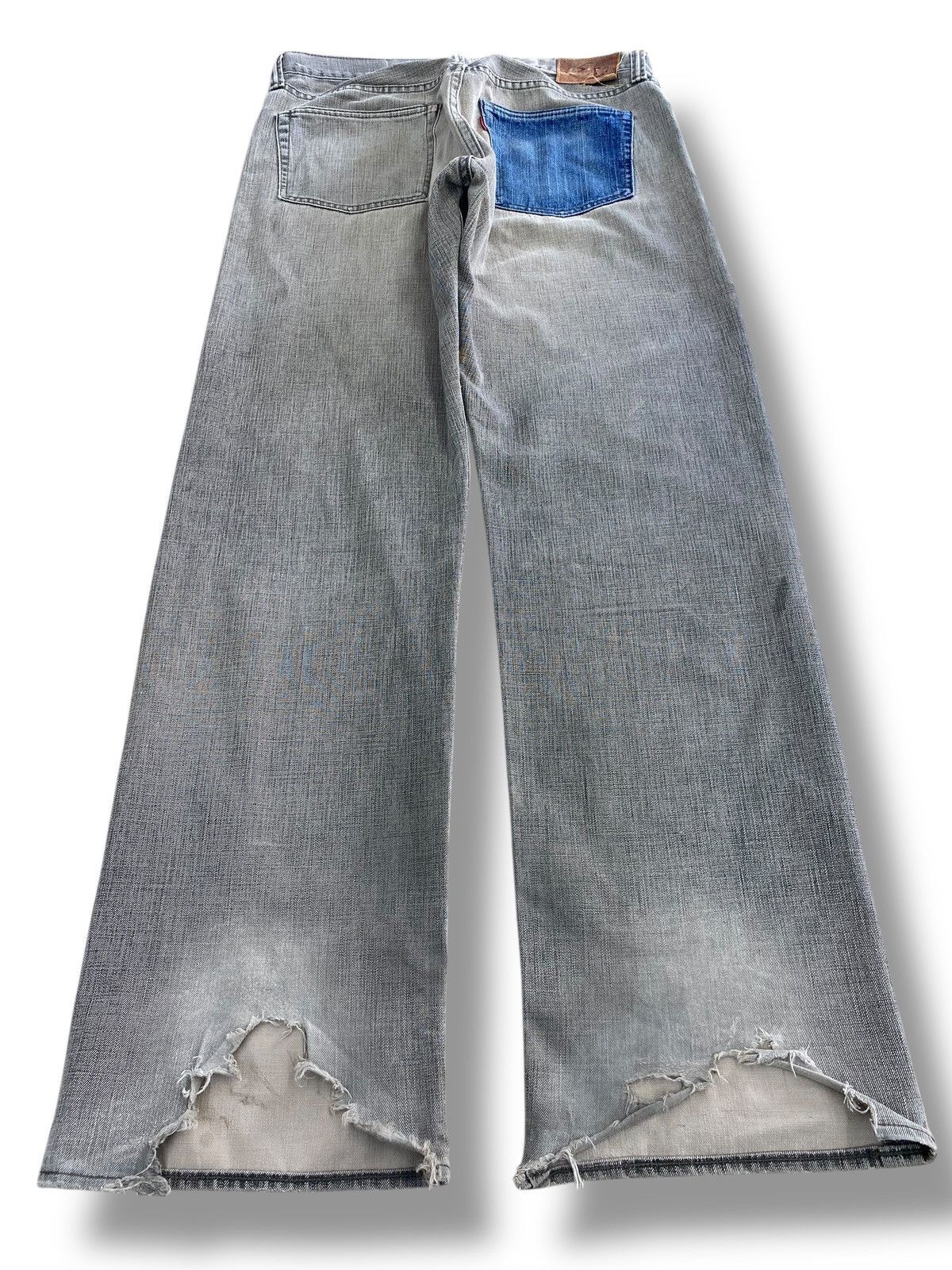 Japanese Brand Japanese Brand Light Wash Style Loose Jeans Size US 34 / EU 50 - 3 Thumbnail