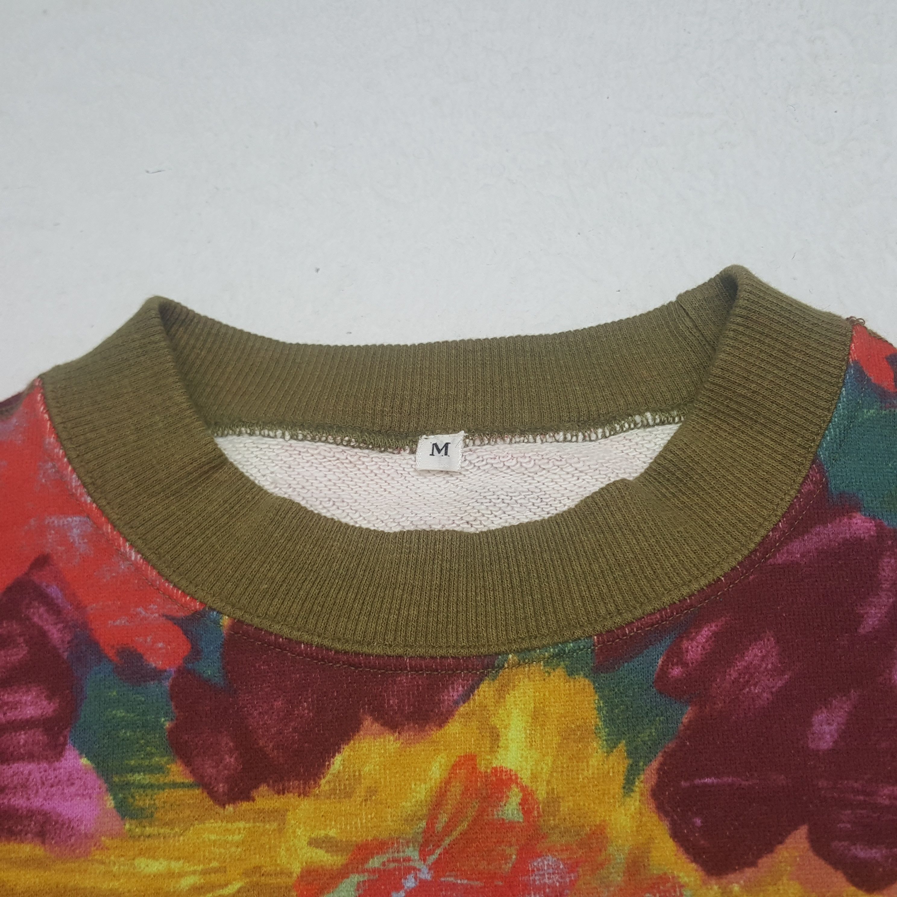Vintage Vintage Flower Art Season Sweatshirt Size US M / EU 48-50 / 2 - 4 Thumbnail
