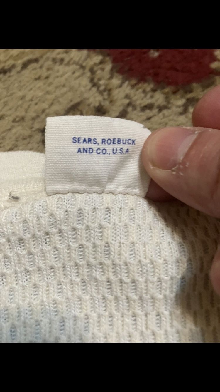 Sears × Vintage 70’s Sears Thermal Shirt Size US M / EU 48-50 / 2 - 4 Thumbnail